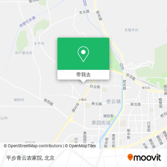 平步青云农家院地图