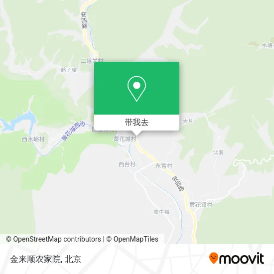 金来顺农家院地图