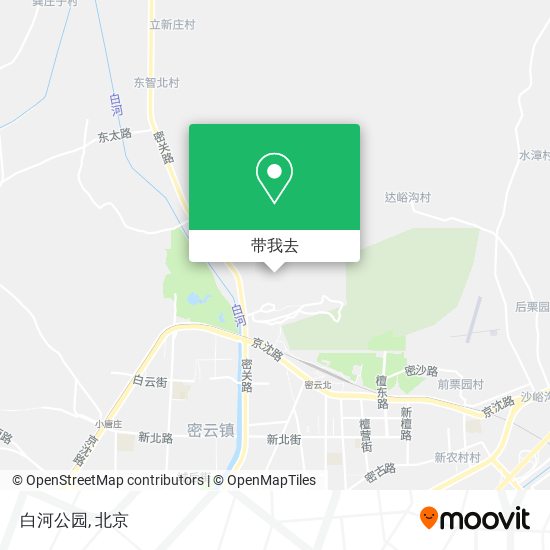 白河公园地图