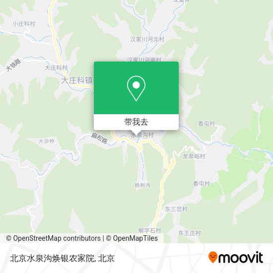 北京水泉沟焕银农家院地图