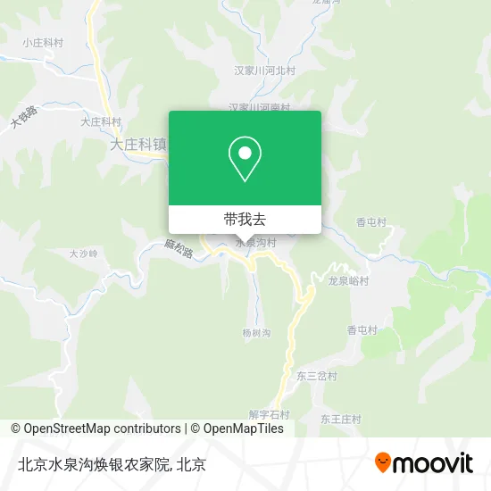 北京水泉沟焕银农家院地图