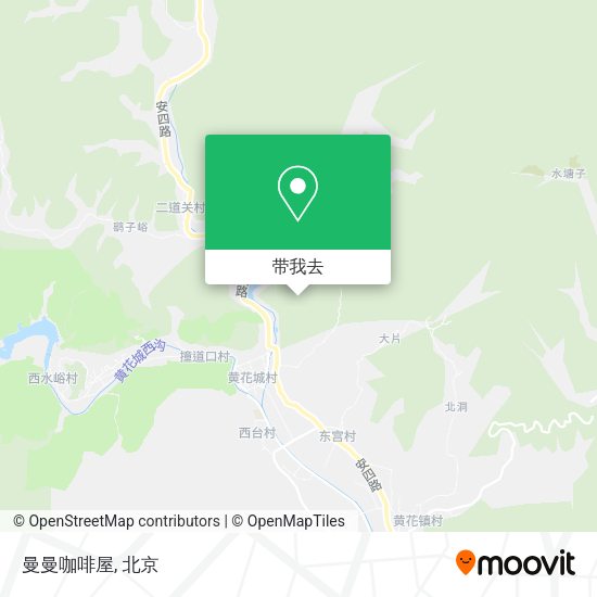 曼曼咖啡屋地图