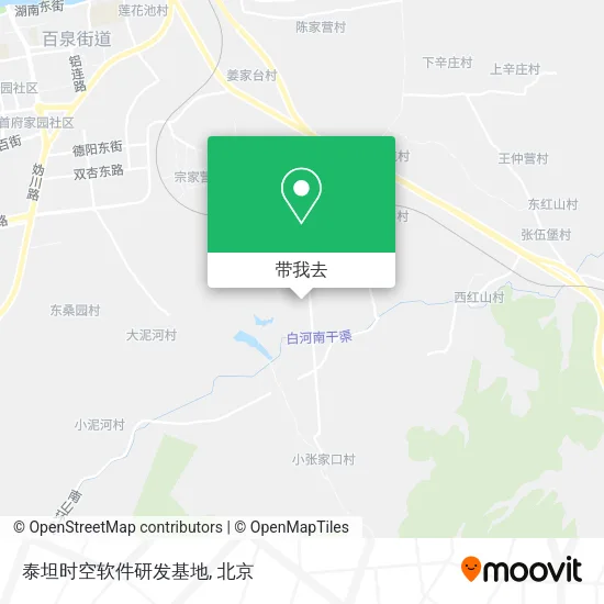 泰坦时空软件研发基地地图