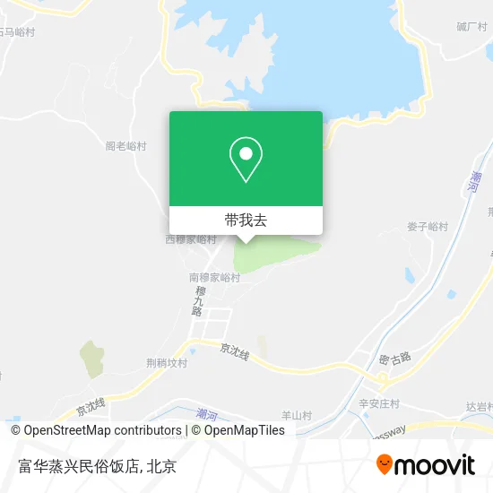 富华蒸兴民俗饭店地图