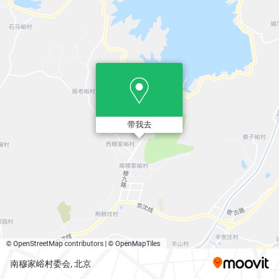 南穆家峪村委会地图