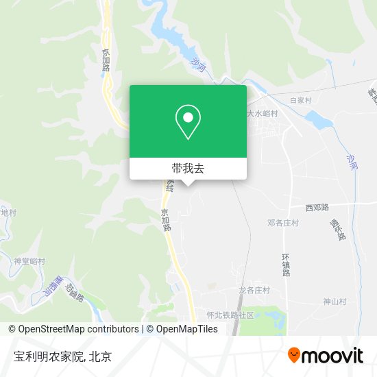 宝利明农家院地图