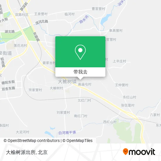 大榆树派出所地图