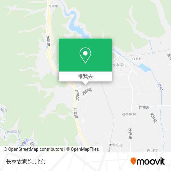 长林农家院地图