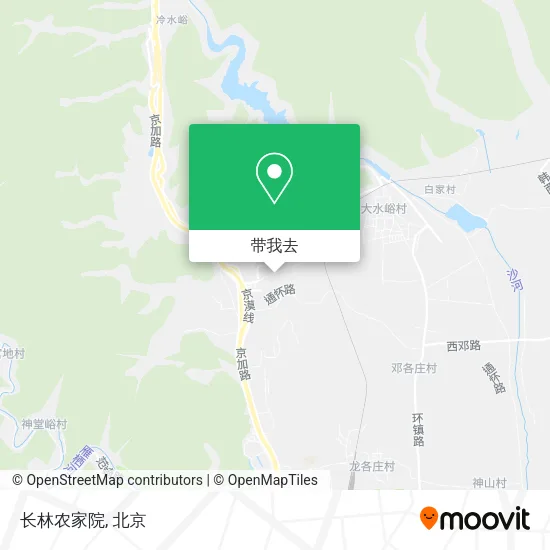 长林农家院地图