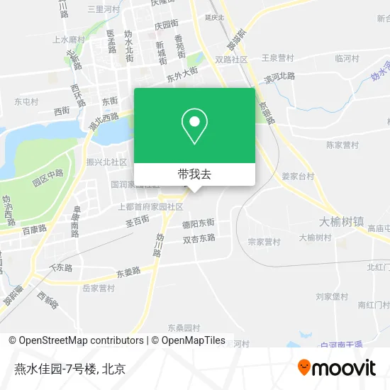 燕水佳园-7号楼地图
