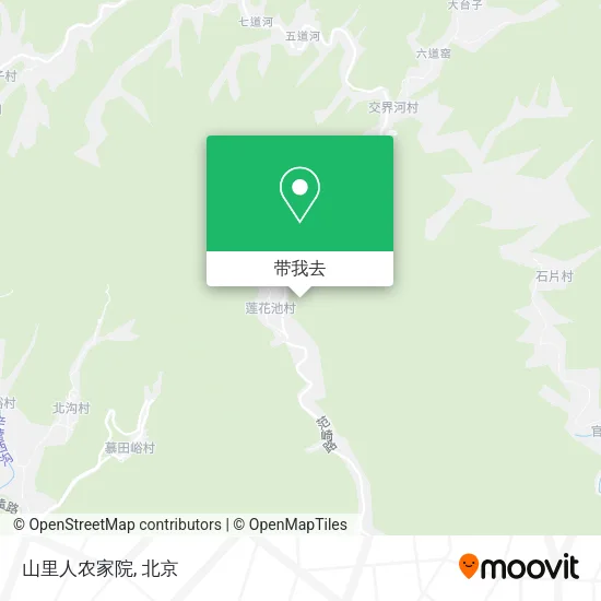 山里人农家院地图