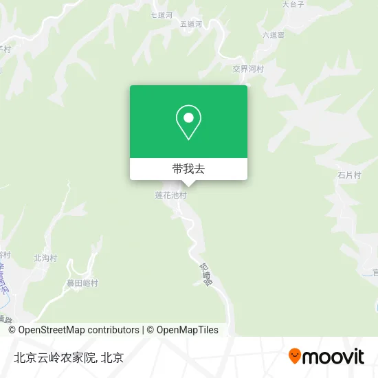 北京云岭农家院地图