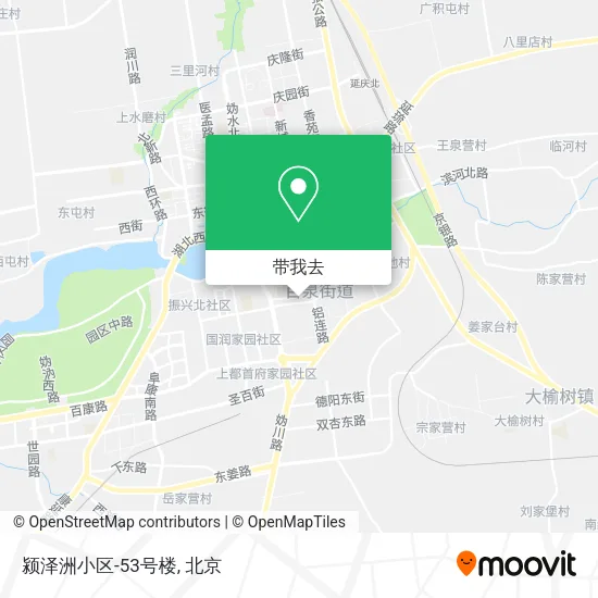 颍泽洲小区-53号楼地图