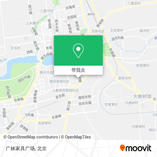 广林家具广场地图