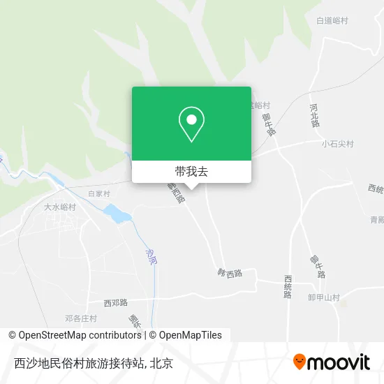 西沙地民俗村旅游接待站地图