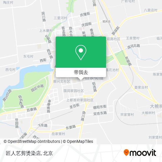 匠人艺剪烫染店地图