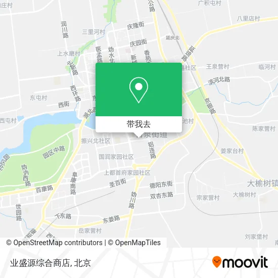 业盛源综合商店地图