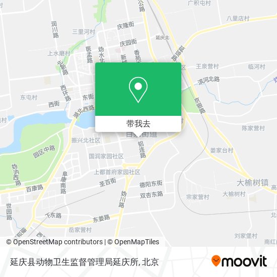 延庆县动物卫生监督管理局延庆所地图