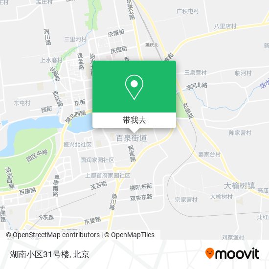 湖南小区31号楼地图