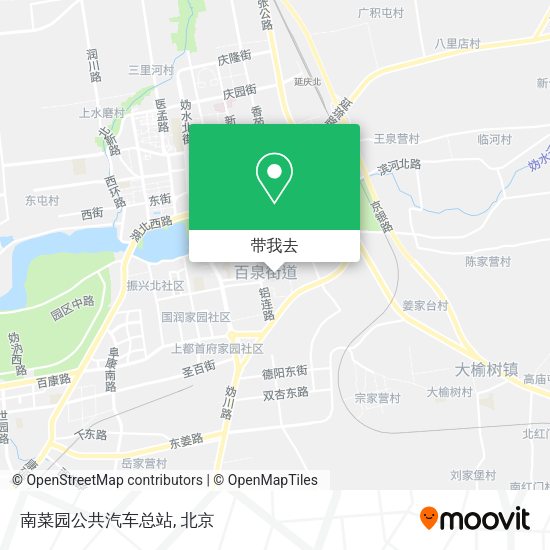 南菜园公共汽车总站地图