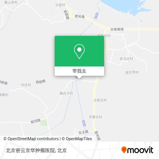 北京密云京华肿瘤医院地图