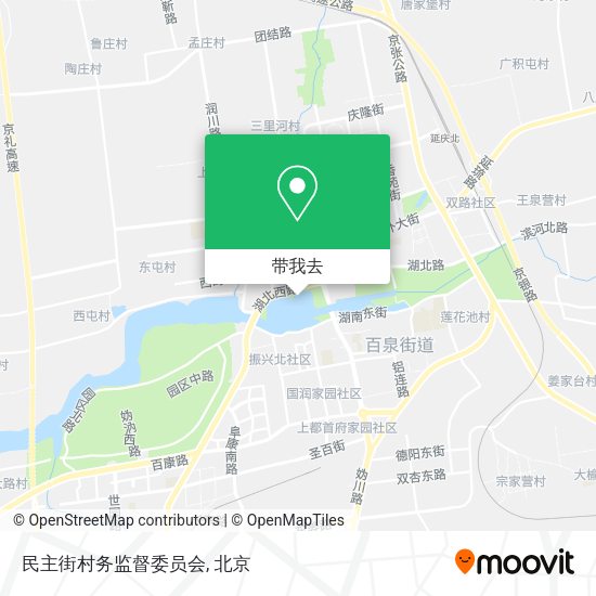 民主街村务监督委员会地图