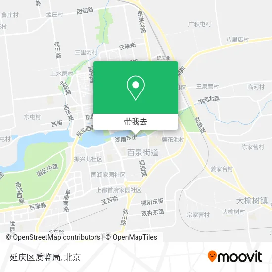 延庆区质监局地图