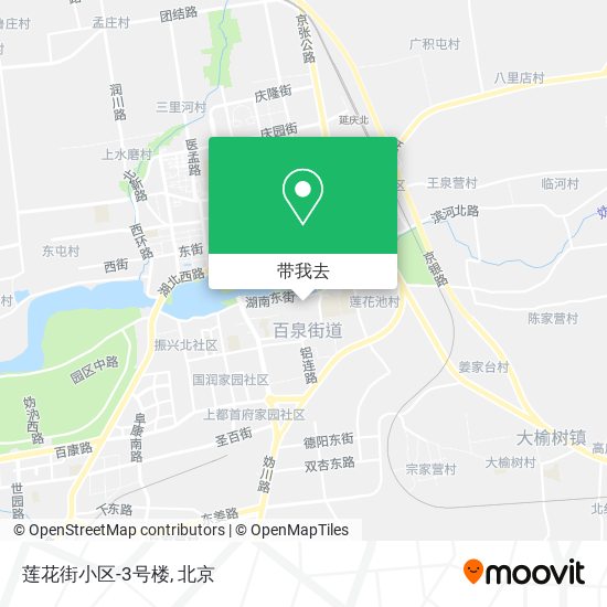 莲花街小区-3号楼地图