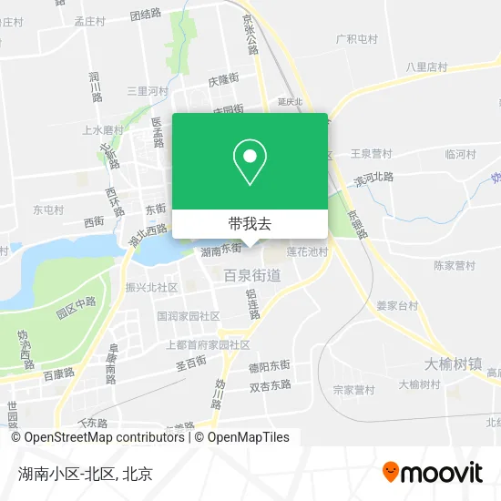 湖南小区-北区地图