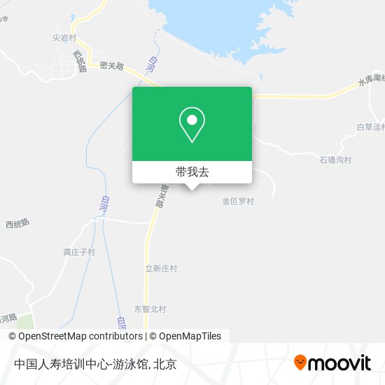 中国人寿培训中心-游泳馆地图