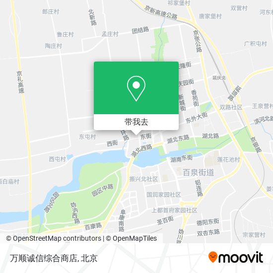 万顺诚信综合商店地图