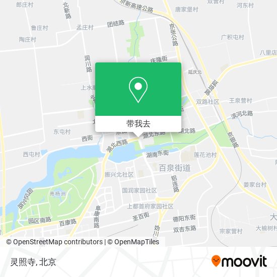 灵照寺地图
