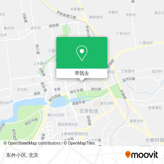 东外小区地图