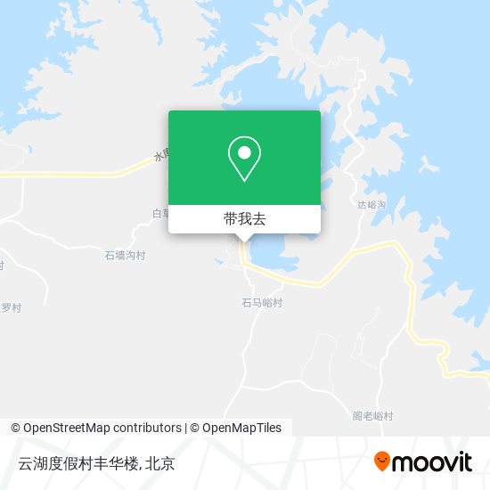 云湖度假村丰华楼地图