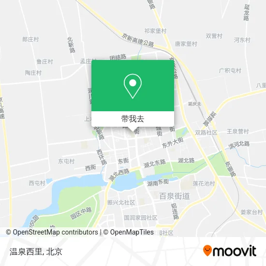 温泉西里地图