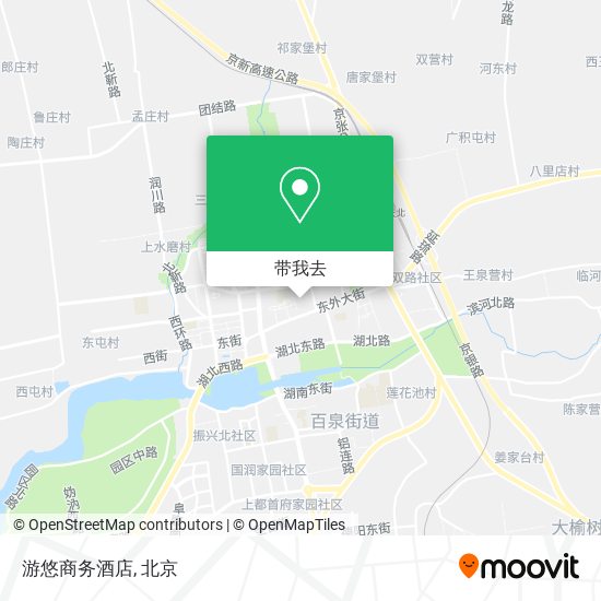 游悠商务酒店地图