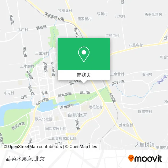 蔬菜水果店地图
