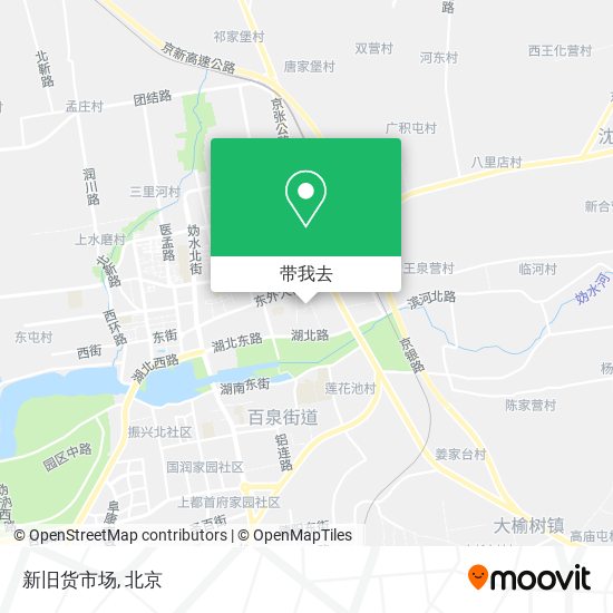 新旧货市场地图
