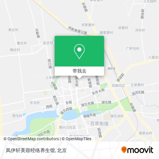 凤伊轩美容经络养生馆地图