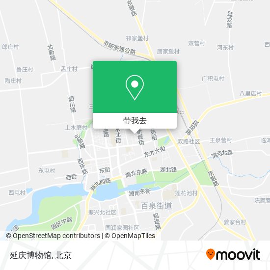 延庆博物馆地图