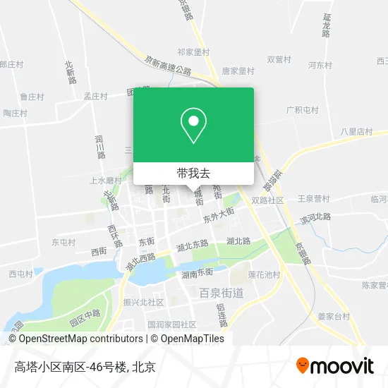 高塔小区南区-46号楼地图