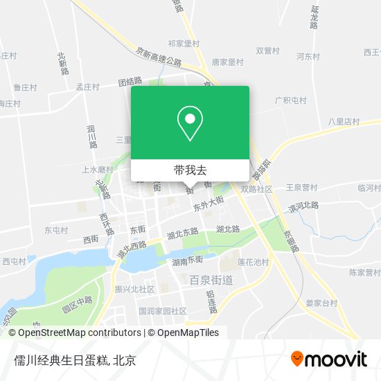 儒川经典生日蛋糕地图