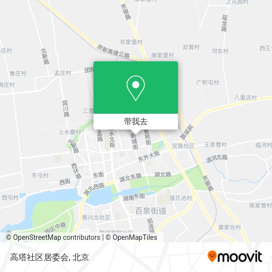 高塔社区居委会地图