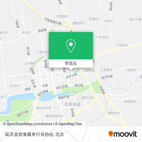 延庆县饮食服务行业协会地图