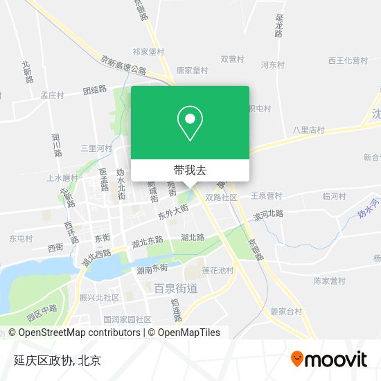 延庆区政协地图