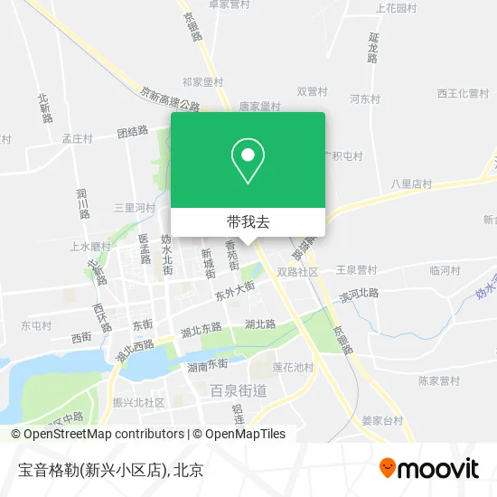 宝音格勒(新兴小区店)地图