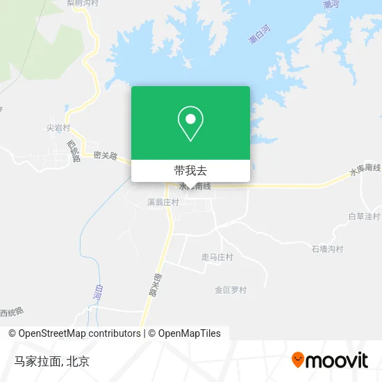 马家拉面地图