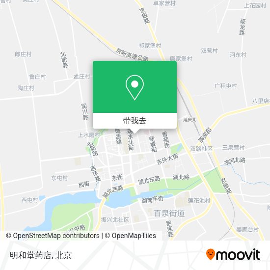 明和堂药店地图