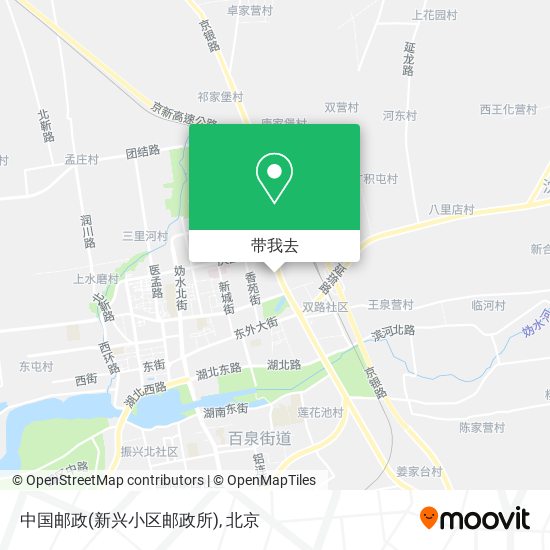 中国邮政(新兴小区邮政所)地图