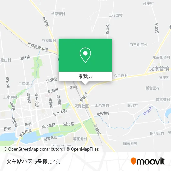 火车站小区-5号楼地图
